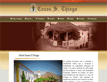 Tablet Screenshot of casas-sthiago.com